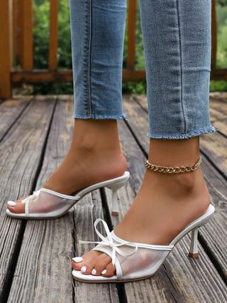 صنادل ذات كعب عالٍ أحمر داكن جديدة للصيف مفتوحة الأصابع من الشبكة القابلة للتنفس، صنادل ذات كعب رفيع مبسطة متعددة الاستخدامات للنساء