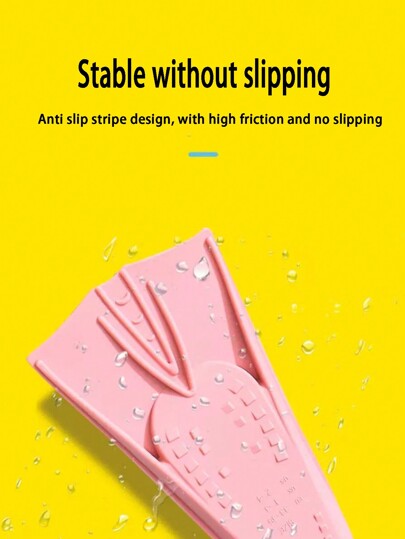 زعانف الغوص ، تجهيزات السباحة والرقبة الخاصة بالتدريب للكبار قصيرة من السيليكون لتجربة السباحة السارة