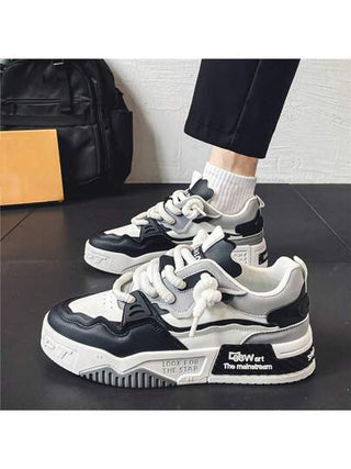 حذاء رياضي منخفض الأنيقة للرجال الجدد والمراهقين، مضاد للانزلاق والقابل للارتداء في جميع فصول السنة