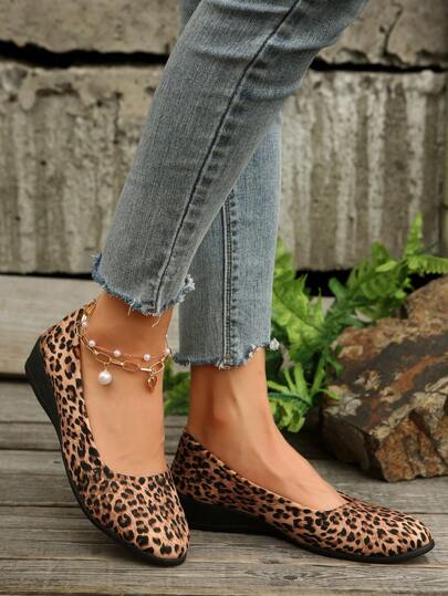 أحذية نسائية مسطحة مع شريط مطاطي، أحذية كاجوال رسمية ذات كعب عالي عصرية، أحذية لوفر بكعب متوسط