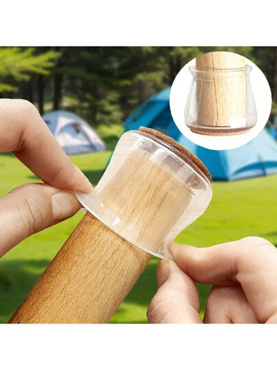 أثاث مكتبي 8 قطع من أغطية ساق الكرسي المنزلقة غير الشفافة مع الصوف ، محافظ الأرضيات ، أغطية ساق الكرسي سيليكون ، ووسائد الكرسي ، وغير المنزلقة للخارج ، والعناصر الصغيرة للمطاعم والفنادق والمقاهي