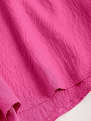 طقم حريمي قطعتين Sweetra لباس علوب خفيفة جذابة للنساء بموحد اللون مزينة بحواف دانتيل مع ملابس علوية قصير مطاطي وتنورة ضيقة، ثوبين في قطعتين، الصيف