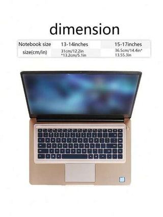 أثاث مكتبي فيلم واقي لوحة المفاتيح للكمبيوتر المحمول قطعة واحدة، فيلم سيليكون شفاف مسطح مضاد للغبار وماء