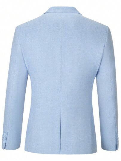 بدلة رجالية من Furuyal خفيفة الوزن، جاكيت ذات لون أزرق غامق، قصة نحيفة، تناسب الحفلات والأعمال والأعراس، مقاسات من XS إلى 3XL