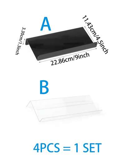 4 قطع/3 قطع/2 قطع/1 قطعة رف توابل من اكريليك منظم أدراج ، حاويات توابل للمطبخ والمطاعم ، هدايا عيد الميلاد ، ديكور المنزل ، ديكور الغرف