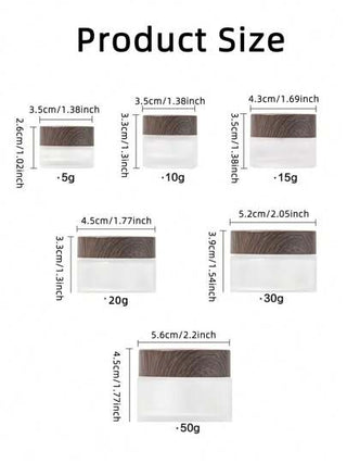 1قطعة زجاجة تعبئة معيدة اللوشن، وعاء مستحضر تجميل ذو غطاء موزع كريم العين والقناع الوجه