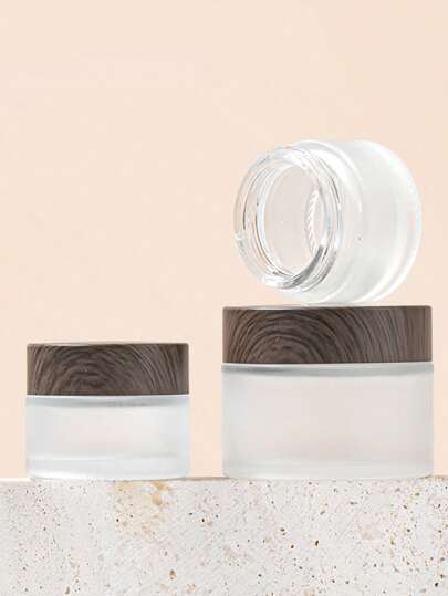 1قطعة زجاجة تعبئة معيدة اللوشن، وعاء مستحضر تجميل ذو غطاء موزع كريم العين والقناع الوجه