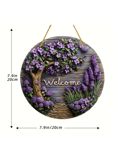 قطعة لافتة خشبية على شكل أرنب عيد الفصح، ديكور زهري للربيع، حائط معلّق للأعياد، بدون طاقة مطلوبة، ديكور منزلي موسمي (الطراز مرسل عشوائياً)