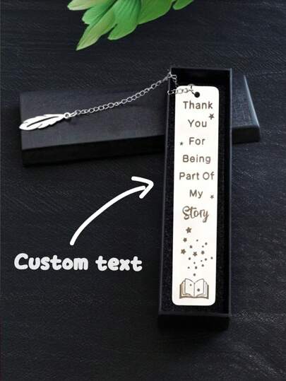 قلادة على شكل كتاب مطبوعة بنقش حسب الطلب من الفولاذ المقاوم للصدأ، علامة صفحة ومساعد قراءة، هدية مميزة وممتعة لعشاق الكتب، هدية للأصدقاء، هدية معلم في عيد المعلم، قلادة علامة صفحة معلقة، معبأة في علبة هدايا، هدية تخرج، هدية للطلاب