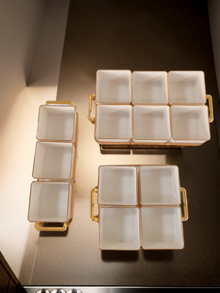 طقم صحون وصواني الوجبات الخفيفة، طراز أوروبي للديكور، هدية للمطبخ، عيد الميلاد