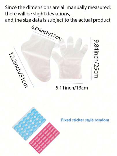 100/200 قطعة مجموعة تقشير القدم تشمل أقنعة اليدين ، أقنعة القدم ، قفازات العناية بالقدمين ، علاج حمام القدم ، قشر القدم المقاوم للماء ، مزيل الكالوس ، مرطب ومهدئ ، أدوات قناع القدم DIY ، مناسبة للرجال والنساء ، هدية منزلية ، صالون ، سبا