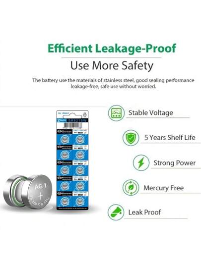بطارية قلوية AG1 LR621 364 V364 164 531 SR621 SR621SW SR60 CX60 1.55V من 10-100 قطعة للساعات ومفاتيح السيارات وألعاب التحكم عن بعد وخلايا الزر