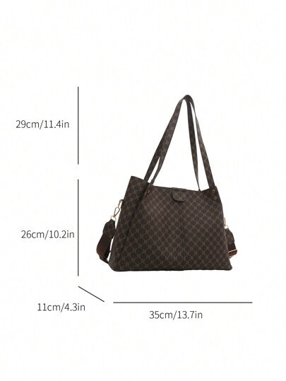 حقيبة يد كبيرة السعة قابلة للطي من الجلد الاصطناعي عصرية وأنيقة، مناسبة للاستخدام اليومي والعمل والتنقل وعطلات نهاية الأسبوع، هدية رائعة للأم، حقيبة يد عصرية للسيدات