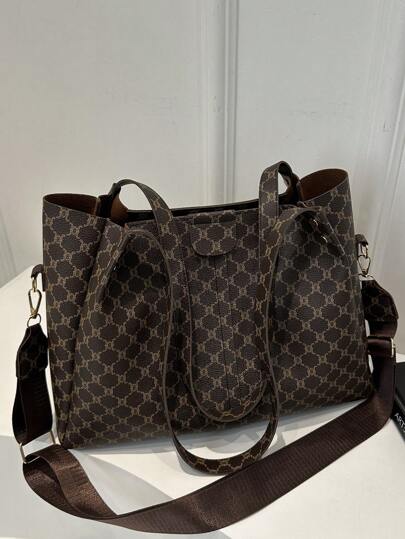 حقيبة يد كبيرة السعة قابلة للطي من الجلد الاصطناعي عصرية وأنيقة، مناسبة للاستخدام اليومي والعمل والتنقل وعطلات نهاية الأسبوع، هدية رائعة للأم، حقيبة يد عصرية للسيدات