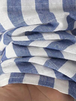 قميص رجالي كاجوال بياقة مفتوحة وأكمام طويلة مخطط، متعدد الاستخدامات للتواعد والشاطيء والعطلات، هدية