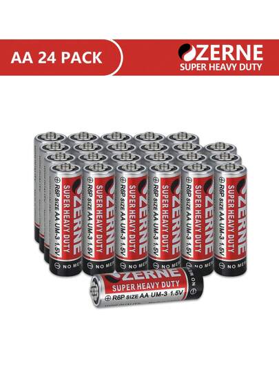 بطاريات الحجم AA وAAA ، 4 عبوات ، 12 عبوة ، 24 عبوة ، 60 عبوة ، بطاريات AA بقدرة 1.5 فولت مع طاقة دائمة ، بطاريات AAA للكاميرات والكاميرات الفيديو والألعاب الإلكترونية من الدرجة المتميزة، بطاريات AAA قلوية ثلاثية طويلة الأمد وغير قابلة للتسريب للأجهزة الم