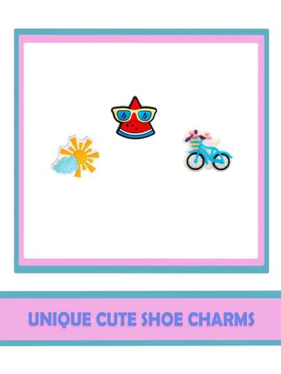 24 قطعة / مجموعة من تشارمز الأحذية لسلسلة الشاطئ والهاواي لتزيين الأحذية DIY، نوعية ممتازة من الملحقات الشائعة، تحريك الحذاء فقاعات, ديكورات أحذية من البي في سي، اكسسوارات لحقائب الشاطئ، هدية رائعة للمراهقين والرجال والنساء والكبار