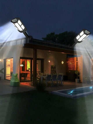 أضواء شمسية خارجية، أضواء جدار LED مضادة للماء، إضاءة متحسسة للحركة للحديقة والممرات والساحة