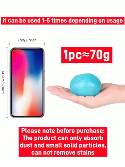 1 قطعة جل تنظيف متعدد الاستخدامات للمطبخ والحمام والمنزل ومستلزمات المنزل