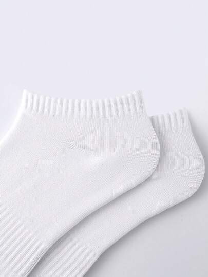 6 أزواج جوارب قصيرة قابلة للتنفس مرنة جدًا من اللكرا المنسوجة للرجال مناسبة للارتداء اليومي، للجيم