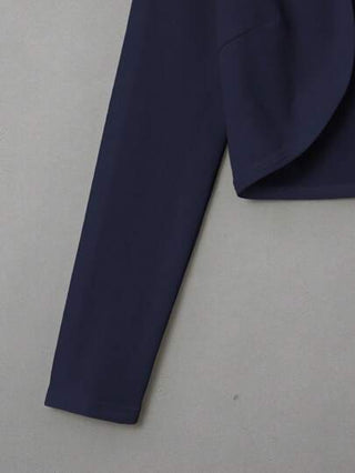 EZwear 1قطعة جاكيت أبيض قصير صلب