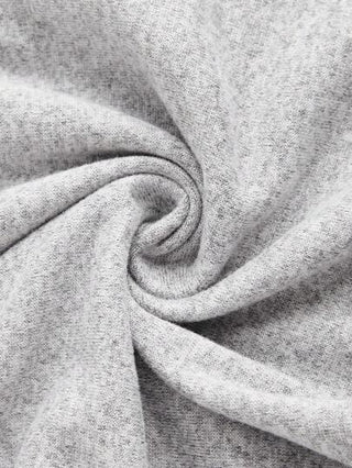 EZwear بنطلون نسائي بخصر عالي ذو تصميم ضيق وواسع عند القدم لون سادة 3 قطع، مناسب للصيف والخريف