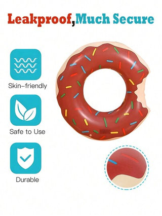 دونات بتصميم القهوة الإبداعية، حلقة سباحة دونات مطاطية، دائرة سباحة، دائرة شاطئ، دونات مطاطية داخلية، دونات مطاطية عائمة، حلقة سباحة، دائرة شاطئ دونات