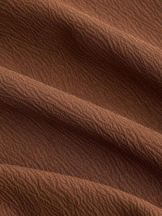 MOD بنطلون واسع الساق مطوي بقصة أنيقة للنساء لون أساسي مناسب للخريف، بنطلون بيج للنساء ، بنطلون فستان للنساء ، بنطلون كاجوال بسيط أحادي اللون أمامي مزود بأزرار للنساء ، سلسلة متحرّرة ، ملابس رمضان