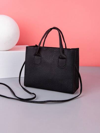 حقيبة مربعة صغيرة ذات جديد، حقيبة يد من جلد الليتشي، حقيبة كروس بودي للنساء، حقيبة نسائية، حقيبة بلون أزرق فاتح