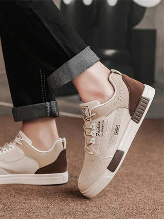 أحذية رياضة ترفيهية خارجية للرجال - أحذية التزلج خفيفة الوزن مقاومة للماء وأنيقة - المقاس 38-47