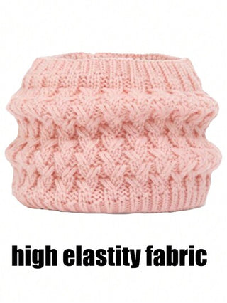 3 قطع قبعة وقفازات وشال منسوجة دافئة للأطفال في الشتاء، طقم قبعة وغطاء رقبة مبطن حراريا للأولاد والبنات الصغار