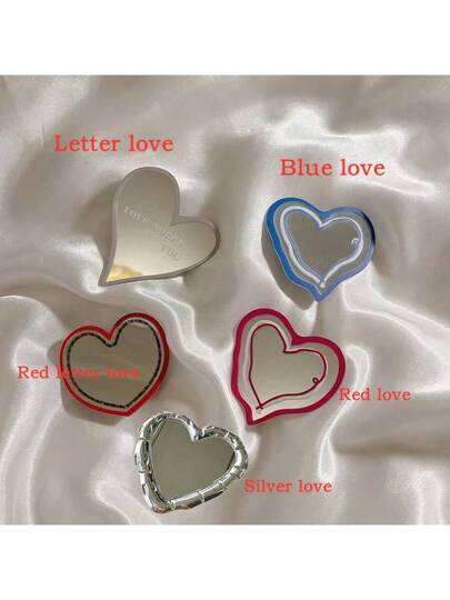 حامل هاتف دب بشكل مرآة لاصقة، حامل هاتف مناسب للهواتف المحمولة أندرويد وآيفون بأشكال مختلفة كالدب والحيوانات والزهور والتوليب والحب ، مناسب كهدية لعيد الميلاد والعائلة والأصدقاء مع مقبض الهاتف المنزلق، إكسسوارات هاتف