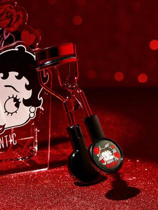 Betty Boop x SHEIN مكواة رموش بطبعات أحرف وشخصيات كرتونية، عبوة فردية، هدايا، أحباء