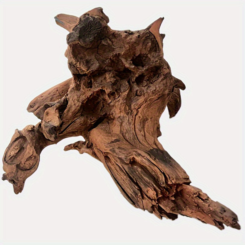 خشب الشاطئ الطبيعي لديكور الحوض، فروع خشبية متنوعة كبيرة لزينة حوض السمك ومخبأ الزواحف