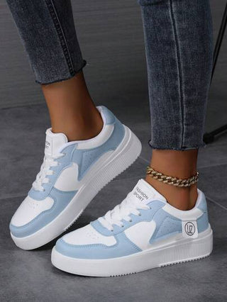 أحذية رياضية كاجوال للنساء، أحذية تزلج خفيفة الوزن بطراز شارع أزياء