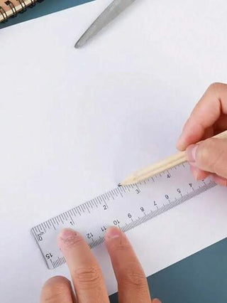 أدوات مكتبية ومدرسية 10 قطع مسطرة شفافة 15 سم أدوات مدرسية للعودة إلى المدرسة لطلاب المدارس الثانوية والمتوسطة ، لأعياد الحب ، أعراس الحب ، أعياد الميلاد