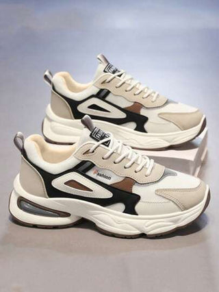 أحذية رياضية كاجوال مقاومة للانزلاق للرجال، أحذية رياضية ذات منصة أنيقة، قابلة للتنفس، مقاومة للبلى، مريحةرمضان