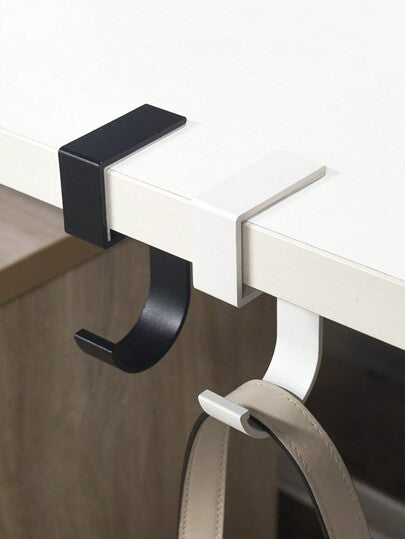 أثاث مكتبي وحدة خطاف قابل للفصل وحمل 1قطعة، حامل جانبي للحقائب لا ينزلق لمكتب الطالب