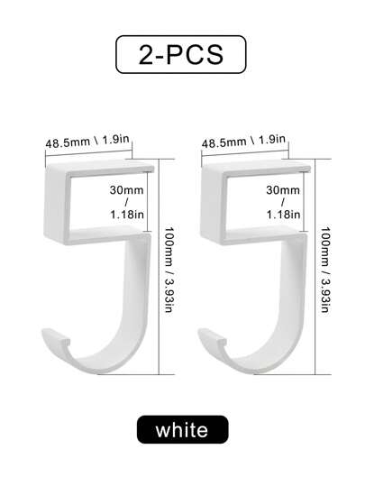 أثاث مكتبي شماعة حقيبة قابلة للفصل قطعة واحدة ، خطاف مكتب الطالب ، خطاف محمول مانع للانزلاق وقادر على تحمل الأحمال