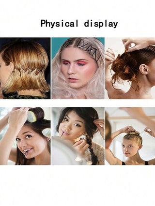 200 قطعة/ 100 قطعة/ 50 قطعة/ 20 قطعة. مشابك شعر بسيطة باللون الأسود للفتيات والأطفال ملحقات الشعر، مشبك شعر أسود بخطوط صغيرة، مشبك شعر أسود متموج صلب، مشبك شعر ثابت للسيدات. مناسب للحياة اليومية والمكياج والشعر والهدايا في عيد الميلاد ورأس السنة والشريط ا