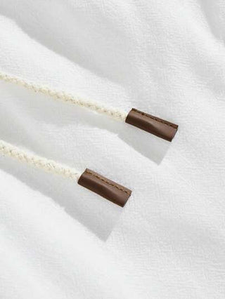 HIMLAND بنطلون ذكور أحادي اللون بسيط مُنسوج لليوم