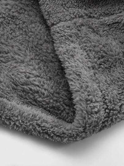 Manfinity Homme هوديSilm المقاس الكبير للرجال ذو طباعة حرفية واكتاف ساقطة مع سير تعديل، هودي كاجوال برقبة عالية للخروج في فصلي الخريف والشتاء، هدايا لأصدقاء وأزواج وأصدقاء