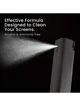 مجموعة رذاذ تنظيف الشاشة من الألياف الدقيقة 2 في 1، تأتي مع قطعة قماش من الألياف الدقيقة لمسح الهاتف المحمول، قطعة قماش تنظيف النظارات، أداة تنظيف الهاتف المحمول، مناسبة للهواتف المحمولة، الأجهزة اللوحية، الكمبيوترات