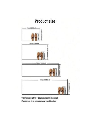 رمضان زينة رمضان طقم بساط أرضية المطبخ قطعة واحدة، سجادة المطبخ بنمط الحرف، ديكور المطبخ، ناعم، ماص، مانع للانزلاق، مضاد للتلوث، مناسب جدًا للمطبخ، مكتب المنزل، غرفة الغسيل، الحمام - ديكور عيد الميلاد الأبدي، بساط الأرضية المطاطي مانع للانزلاق
