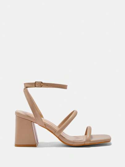 CUCCOO BIZCHIC أحذية كعب عالي صنادل ذات لون بسيط، أنيقة وناعمة، صالحة للاستخدام في أوقات متنوعة كالأعمال والمناسبات الرسمية والأعياد مثل عيد الميلاد والسنة الجديدة، خريفيرمضان