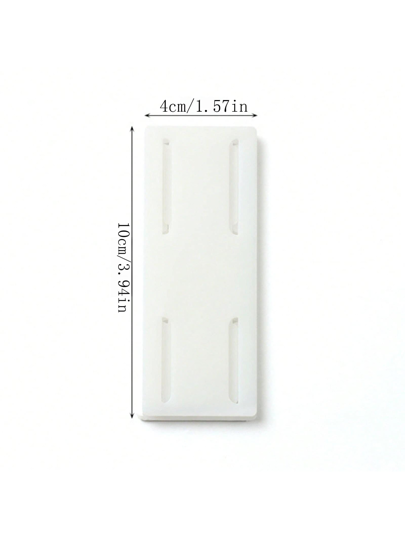 حامل المقبس اللاصق بدون ثقب 2/4/8قطع، مثبت المقبس المكتبي، حامل شريط الطاقة للتركيب على الحائط للمنزل والمكتب، مثبت المقبس المكتبي اللاصق الذاتي لموجهات الواي فاي وأجهزة التحكم عن بعد للمطبخ والمنزل والمكتب لإدارة الكابلات