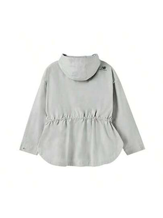 New Balance جاكيت رياضية كاجوال مريحة ذات كابوشون للسيدات AWJ11383OGR