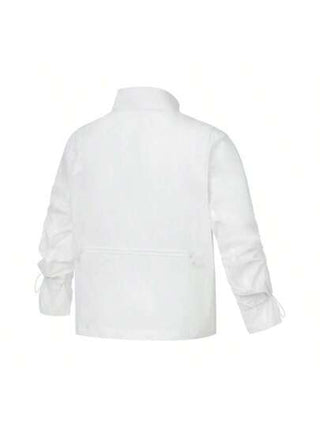 New Balance جاكيت رياضية كاجوال مرتفعة الياقة مريحة للنساء القطعة رقم 5AC2U372WT