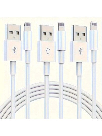 كابل شحن ومحول البيانات رعيع المستوى تصل طوله إلى 3.3 قدم/6.6 قدم، مصرح من Apple MFi، متوافق مع 13 12 11 Mini Pro XR Xs Max X SE 8 7 6 Plus و iPad و iPod