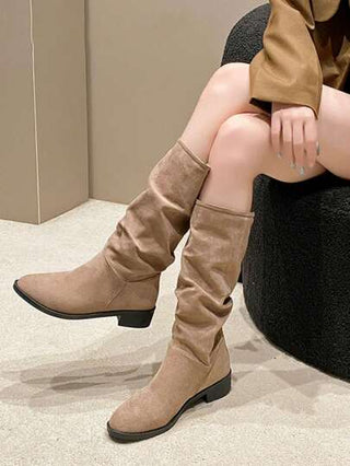 بوت نسائية على الطراز الغربي، بوت فارس صلبة اللون، كعب منخفض، بوت متوسطة الساق، بوت بطيئة التنفيس، بوت فوق الركبة، بوت عالية الركبة، مقاسات إضافية